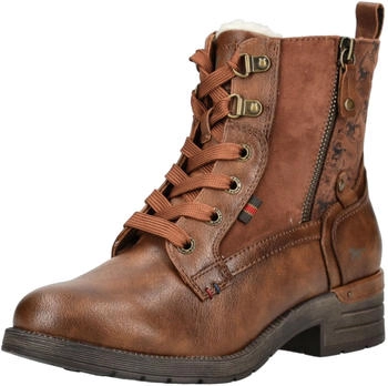 MUSTANG Lace-up Ankle Boot cognac