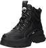Buffalo Faux Leather Lace-up Ankle Boot schwarz