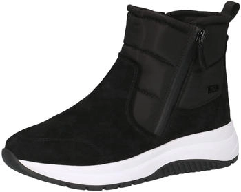 Caprice Ankle Boot Leather/Textile Warm Lining schwarz