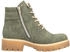 Rieker Lace-up Ankle Boot with Warm Lining (Y8120-54) grün