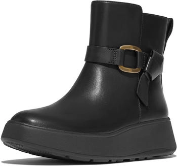 FitWear F-MODE SQUARE-RING Platform Ankle Boots