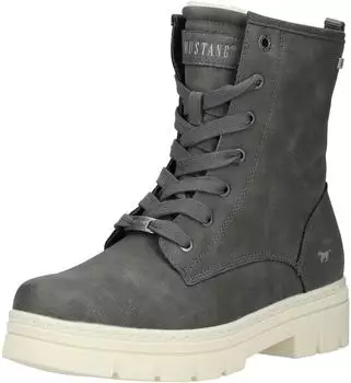 MUSTANG Lace-up Ankle Boot dunkelgrau