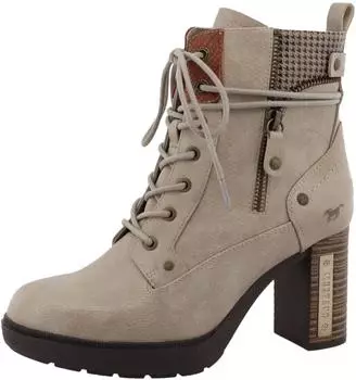 MUSTANG Ankle Boots beige