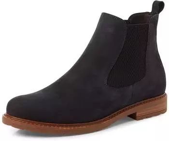 Tamaris Chelsea Boot navy nubuc