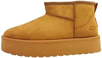 Dockers by Gerli Platform boots slip-on boots with cozy warm lining hellbraun