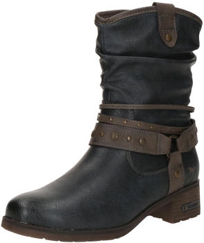 MUSTANG Ankle Boot navy/dunkelbraun