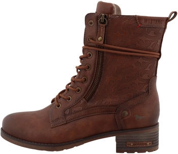 MUSTANG Ankle Boot with Floral Charm (15M0062002) braun