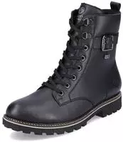 Remonte Winterboots, Blockabsatz, Schn&uuml;rboots, Outdoorschuh mit Zierschnalle