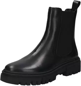 Bagatt Ankle Boot Leather/Textile schwarz