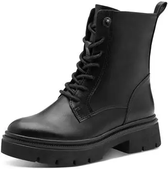 Marco Tozzi Lace-up Ankle Boots black comb