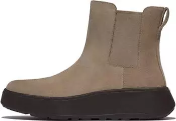 FitWear F-Mode Suede Flatform Boots taupe/beige