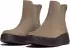 FitWear F-Mode Suede Flatform Boots taupe/beige