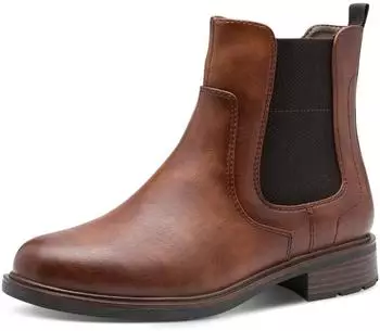 Jana Shoes Ankle Boot (8-25466) cognac nappa