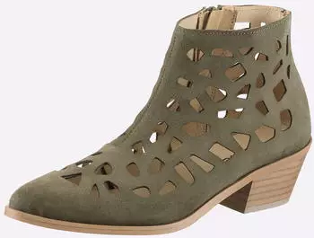 Heine Ankle Boot khaki