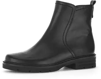 Gabor Sporty Ankle Boot Smooth Leather schwarz