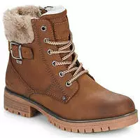 TOM TAILOR Winterboots Workerboots, Hiking Boot mit Blockabsatz