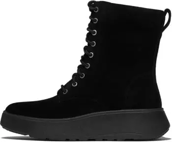 FitWear F-Mode Lace-up Boots Flatform Ankle Boots schwarz