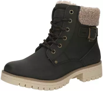 Tom Tailor Lace-up Ankle Boot schwarz
