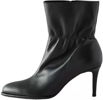 Next Fashion Signature Sock Boots with Round Toe schwarz