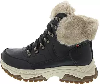 Rieker Lace-up Ankle Boot Warm Lining schwarz