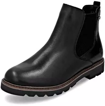 Remonte Dorndorf Leather/Textile Ankle Boot schwarz