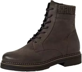 Tamaris Schn&uuml;rstiefelette braun