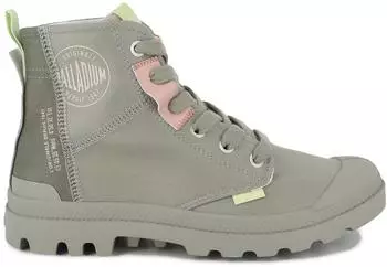 Palladium Pampa Hi Zip WL abbey stone/gr&uuml;n