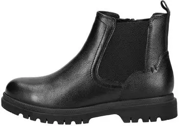 Tamaris Elegante Stiefelette Chelsea (1-25808-45) schwarz – Tamaris Elegante Chelsea-Stiefelette mit kombiniertem Verschlusssystem