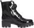 Gabor Lace-up Boots schwarz lack