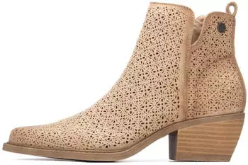 Refresh Casual Ankle Boots beige