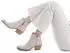 Refresh Casual Ankle Boots beige