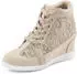Lascana Wedge Ankle Boot beige