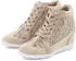 Lascana Wedge Ankle Boot beige