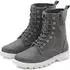 Lascana Lace-up Ankle Boot, Fashionable Combat Look, Zipper Boots grau