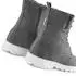 Lascana Lace-up Ankle Boot, Fashionable Combat Look, Zipper Boots grau