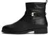Tommy Hilfiger Buckle Suede Riding Ankle Boots schwarz