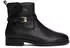Tommy Hilfiger Buckle Suede Riding Ankle Boots schwarz