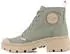 Palladium PALLABASE TWILL Lace-Up Ankle Boot vetiver