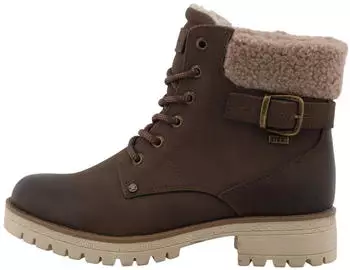 Tom Tailor Winter Boots taupe/braun