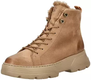 Paul Green Lace-Up Ankle Boot Nubuck Leather (68275240) braun tan