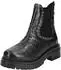 Lazamani Nadi Suede Lace-Up Boots schwarz