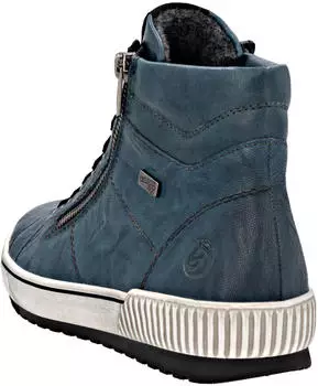 Remonte Dorndorf Smooth Leather Ankle Boot D0772 petrol/teal