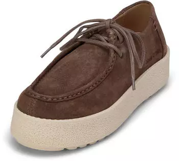 Marc O'Polo Slip-on Boots made of soft suede leather (33917647) schwarz taupe
