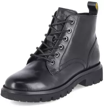 Salamander Women's Lace-Up Boots in Leather schwarz