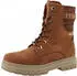 Tom Tailor Lace-up Ankle Boot with Warm Lining (4290560035) braun