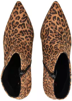 Högl Leather Ankle Boot with Block Heel camel