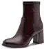 Tamaris Chelsea Boots merlot patent
