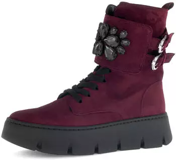 Gabor Lace-up Boots beere