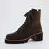 Paul Green Lace-up Ankle Boot (8269) braun
