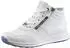 Ara Osaka Lace-Up Boots High Top Sneaker Comfort Width G weiß